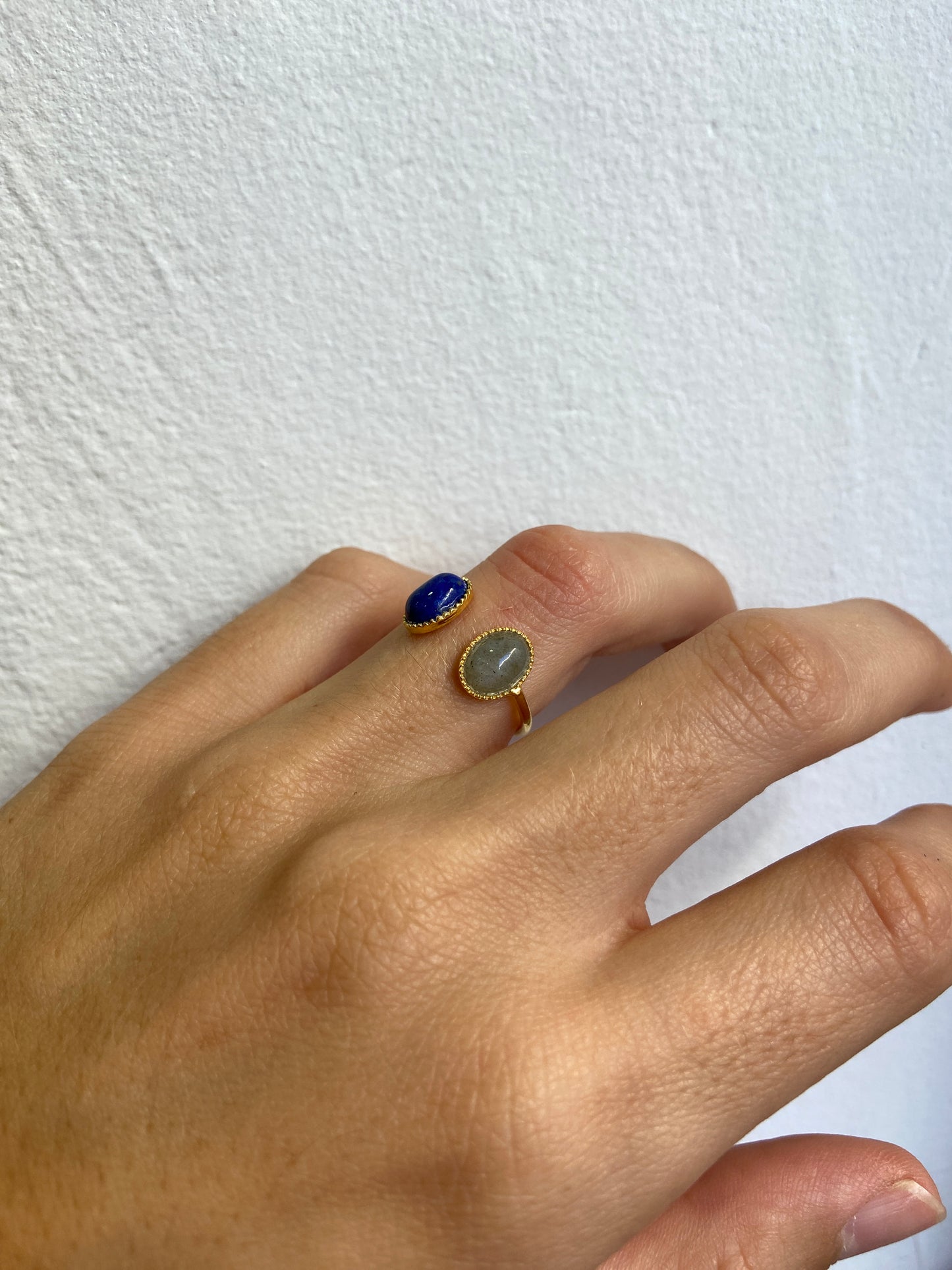 Bague Lapis-Lazuli x Labradorite