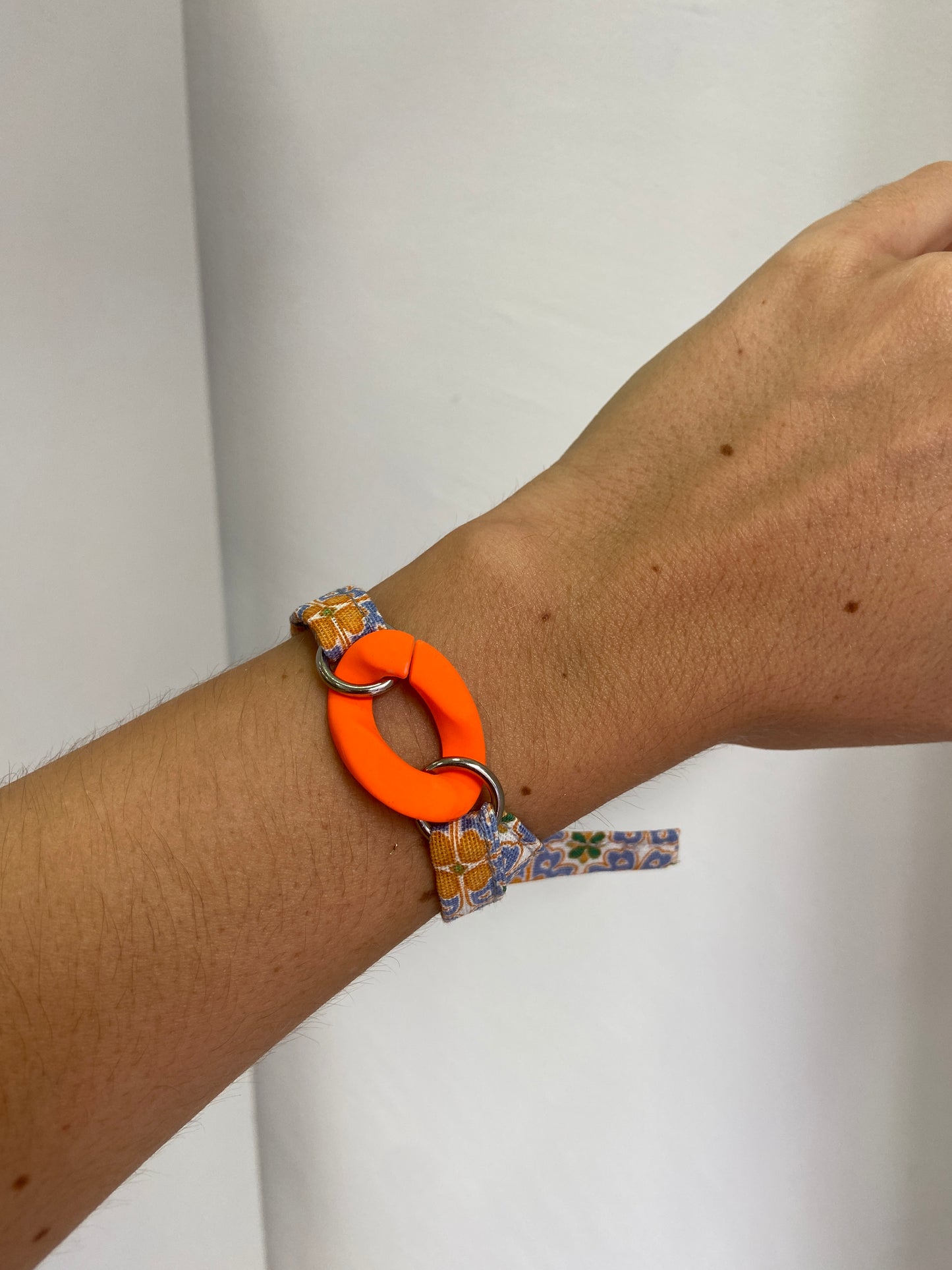 Bracelet Mimi Orange Fluo