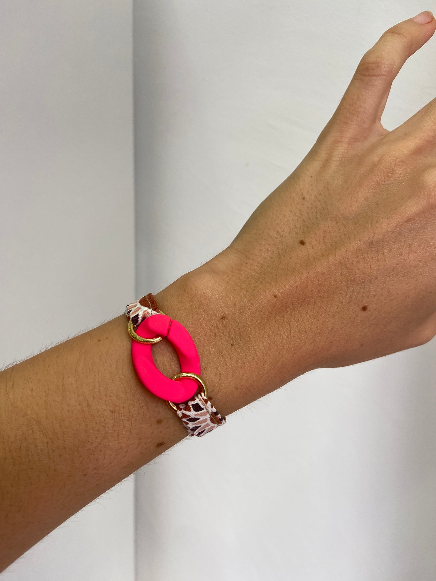 Bracelet Mimi Rose Fluo