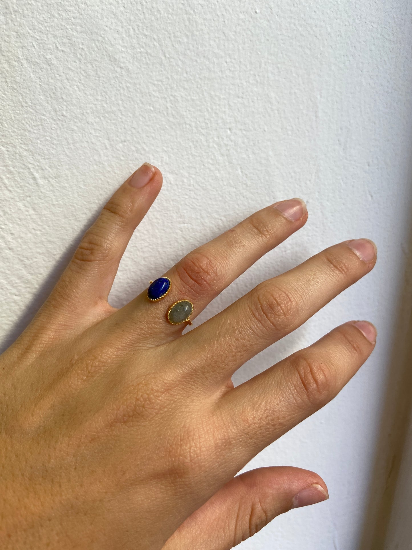 Bague Lapis-Lazuli x Labradorite