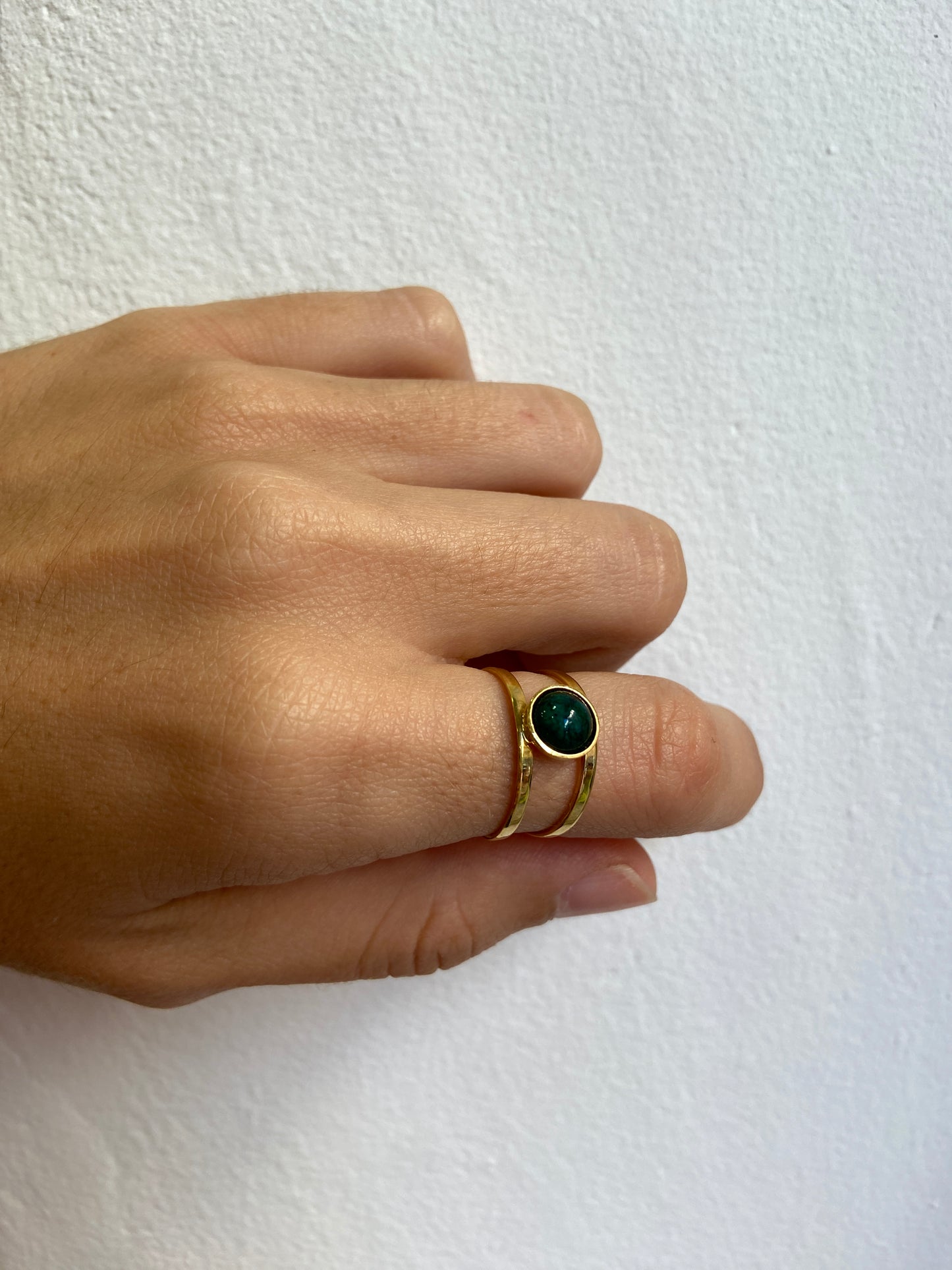 Bague Malachite