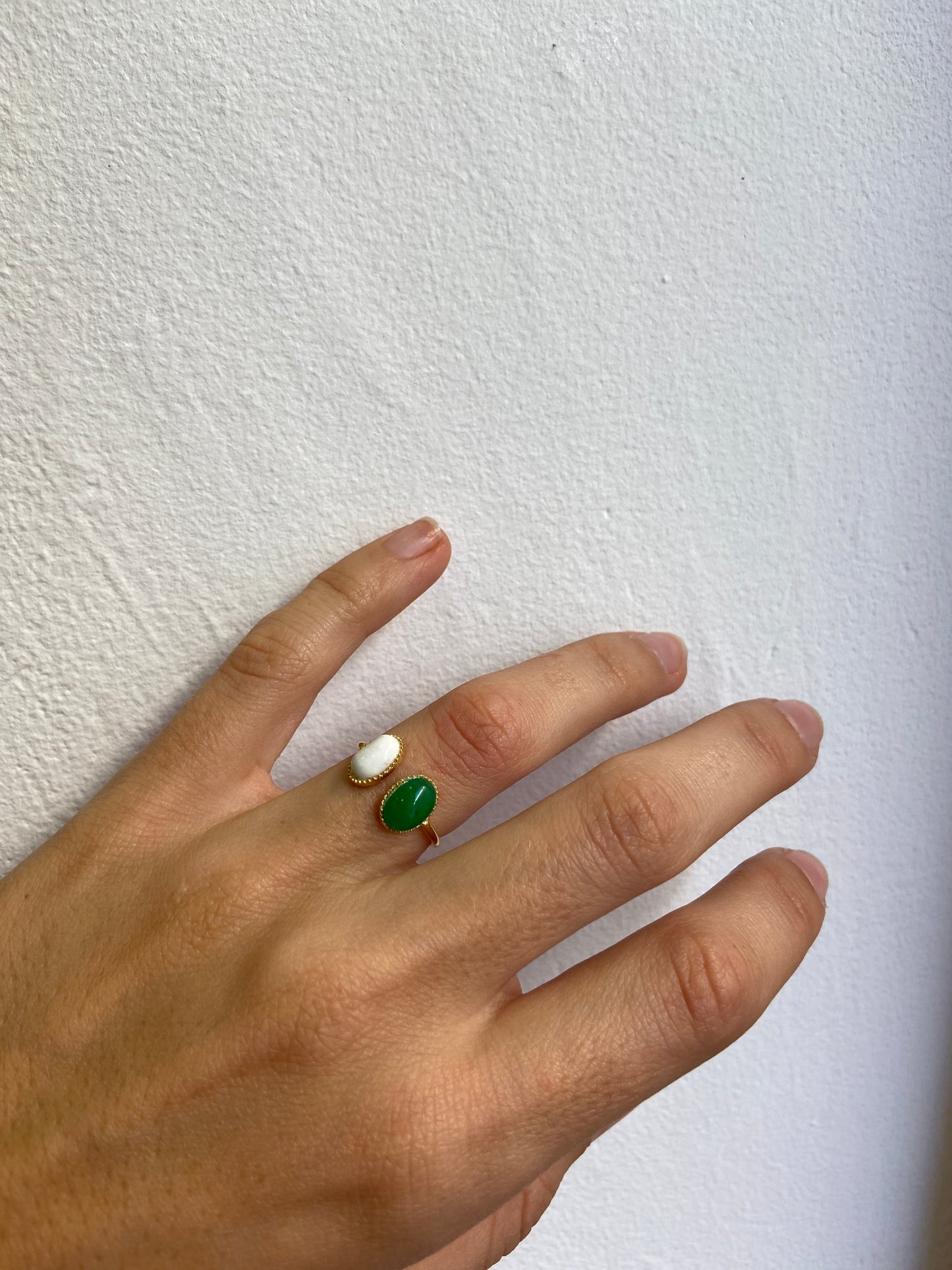 Bague Howlite Aventurine