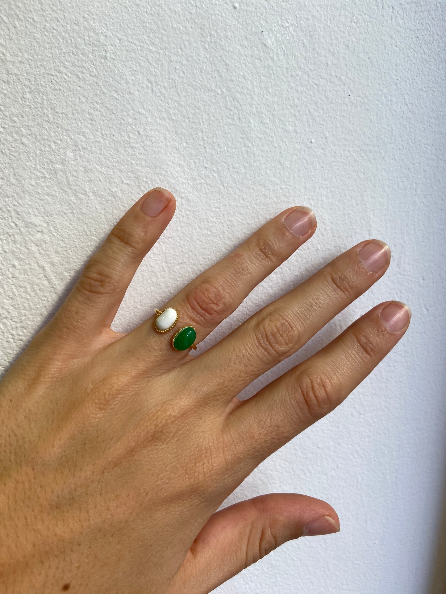 Bague Howlite Aventurine