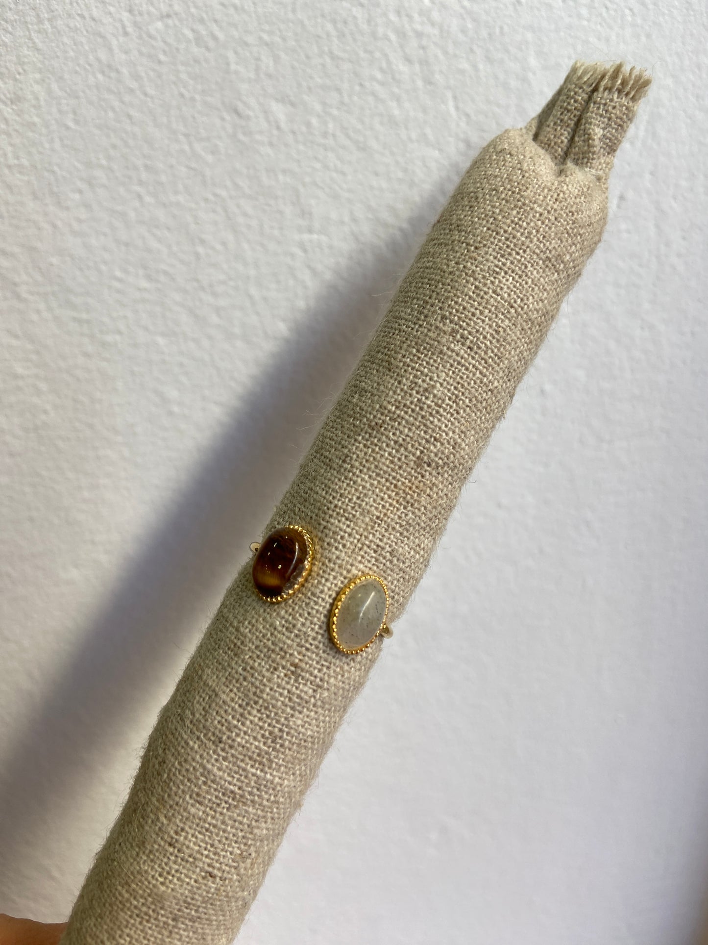 Bague Oeil de Tigre Labradorite