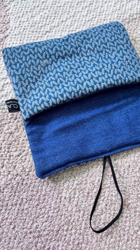 Pochette tissu molletonné