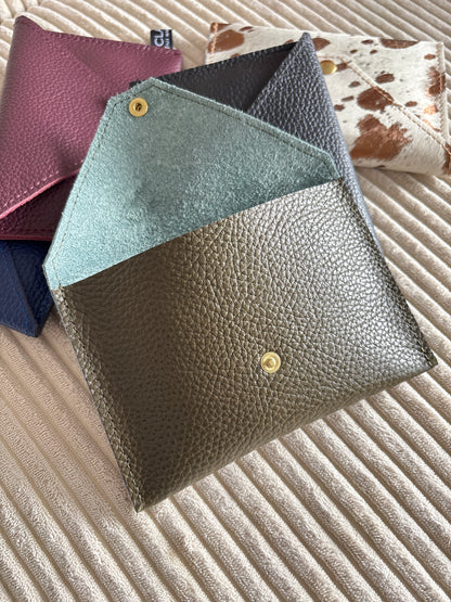 Pochette en cuir