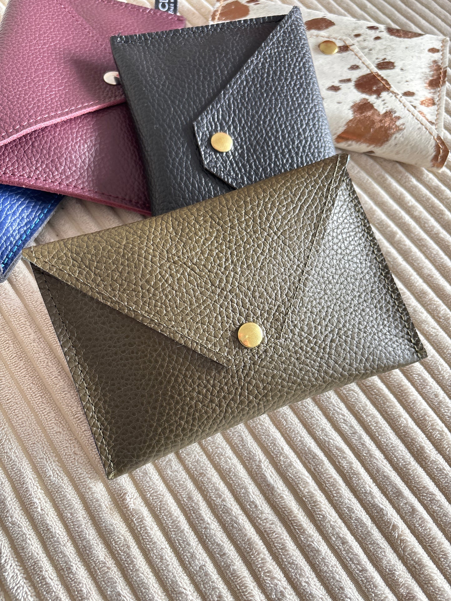 Pochette en cuir