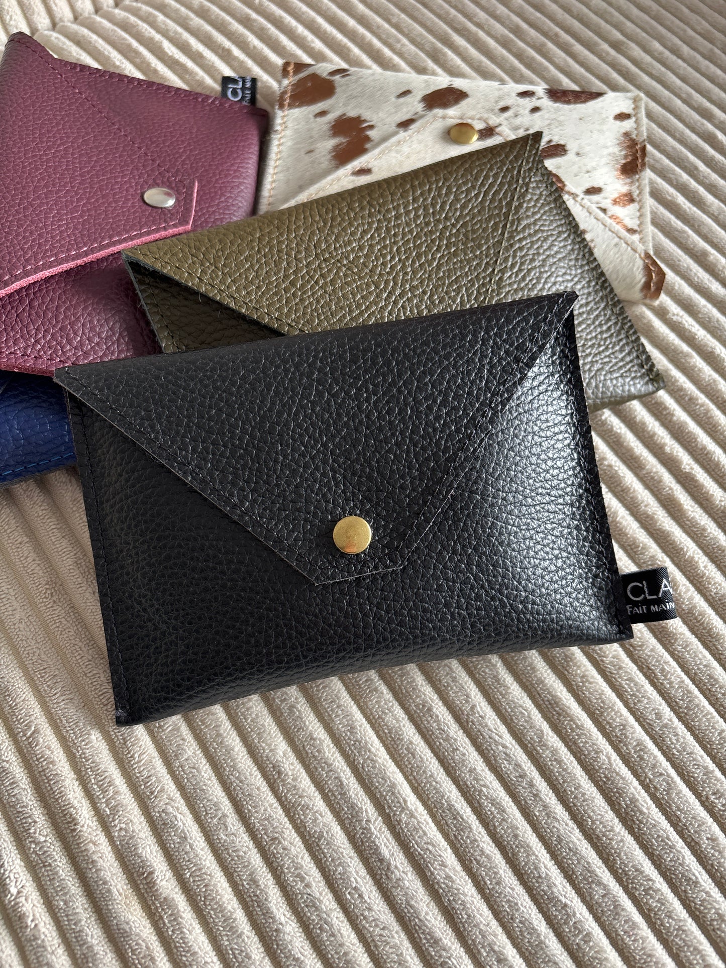Pochette en cuir