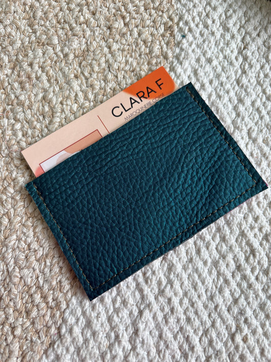 Porte carte cuir