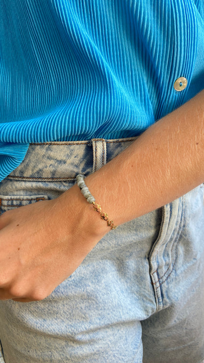 Bracelet Chaine & Labradorite