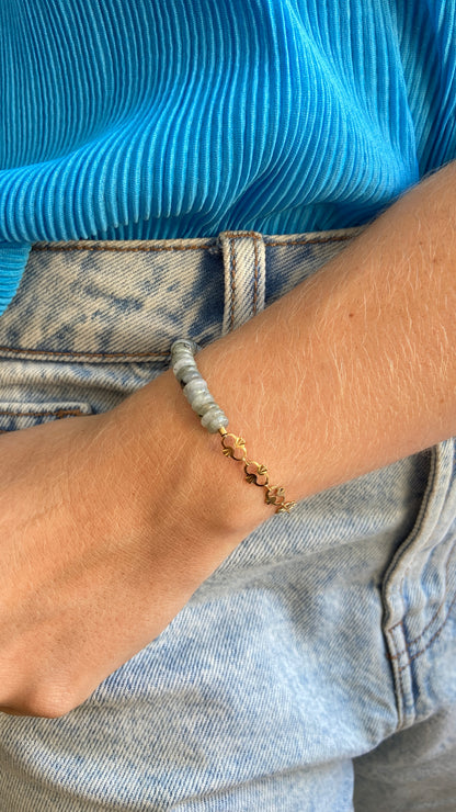 Bracelet Chaine & Labradorite