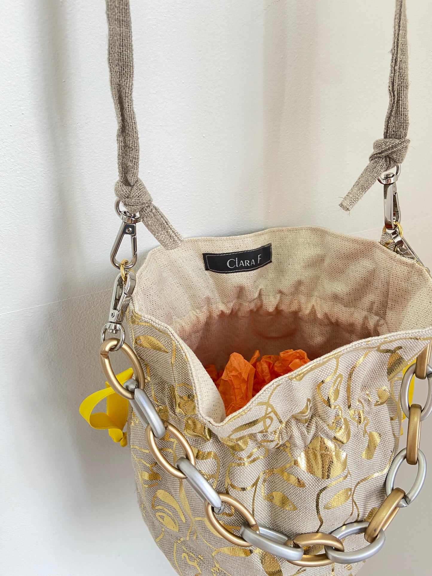 Romy - Sac Bourse en Tissu